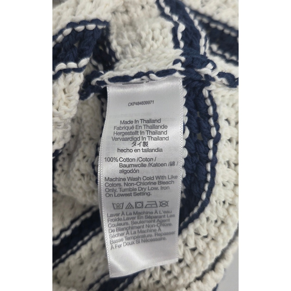 NWT Madewell Crochet-Knit Crewneck Sweater Tank Size X Small - Picture 10 of 11